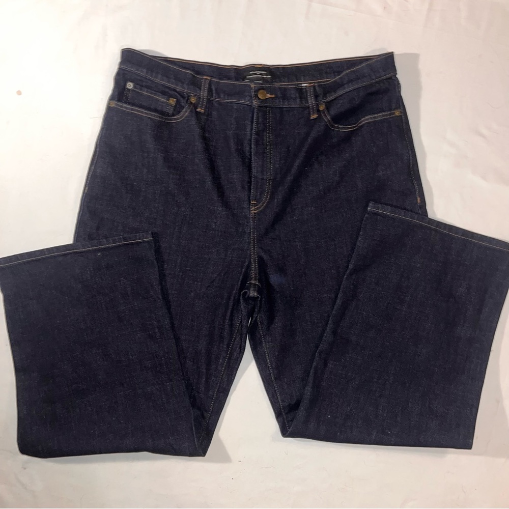 Banana Republic Wide Leg Dark Jeans sz 18